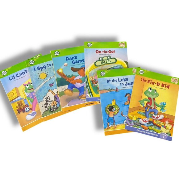 14 Leap Frog Tag Books - Paperbooks & Hardcovers Disney Pixar Learning School - Picture 4 of 5